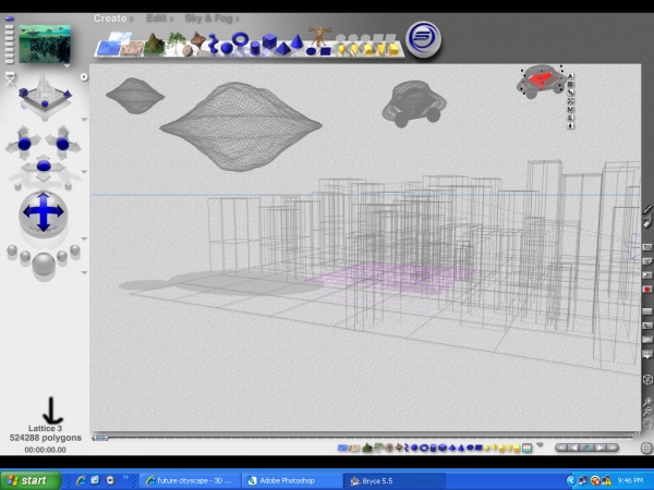 Creation of In the Future....: Step 22